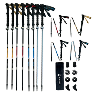 Leo núi cực Trọng lượng nhẹ 7075t6 nhôm với Flip khóa đi Bộ gậy cho đi bộ đường dài với EVA - Product Image 1