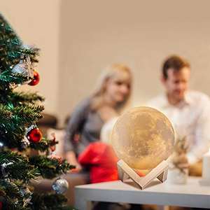 Dimmable avec Robinet de Contrôle USB 16 couleurs mini pleine 3d impression <span class=keywords><strong>led</strong></span> en <span class=keywords><strong>lampe</strong></span> <span class=keywords><strong>led</strong></span> 3d lune <span class=keywords><strong>lampe</strong></span> - Product Image 5