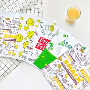 Bolsas de Papel para Envasado de Alimentos, Personalizadas, de Alta Calidad, Reciclables, Resistentes a la Grasa, Aptas para Alimentos, para Hamburguesas y Papas Fritas - Product Image 6