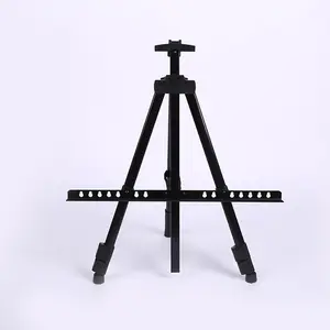 Khung Vẽ Giá Vẽ Khung Gấp Kim Loại Sắt Đen Giá Vẽ Cho Nghệ Sĩ Sinh Viên - Product Image 1