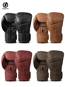 <span class=keywords><strong>Guantes</strong></span> de <span class=keywords><strong>Boxeo</strong></span> Profesionales, <span class=keywords><strong>Guantes</strong></span> de Entrenamiento de Microfibra Retro Unisex para Sanda, Combate, Sparring y Saco de <span class=keywords><strong>Boxeo</strong></span> - Product Image 1