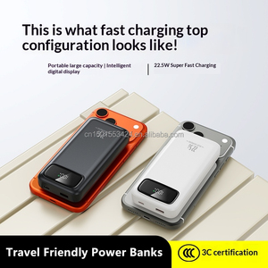 Batería <span class=keywords><strong>Externa</strong></span> Delgada de 10000 mAh, Carga Rápida de 22.5 W, PD 20 W, Cargador Portátil <span class=keywords><strong>con</strong></span> Salida USB-C, Pantalla LED, Ideal para Viajes - Product Image 5