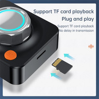 Receptor de Audio inalámbrico 5,1, dispositivo de reproducción de tarjeta TF de fibra óptica, RCA 3,5, AUX Coaxial, reproductor de música estéreo, adaptador inalámbrico