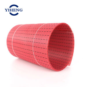 Üretim Tesisi'nde Dokunmamış Kumaş Germe Makinesi için Yeni Ayarlanabilir Isıya Dayanıklı Polyester Örgü Konveyör Bant - Product Image 2