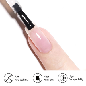 Kit de vernis gel ZRKGEL : Base et Top Coat sans résidu, pour un brillant longue durée, nécessite une <span class=keywords><strong>lampe</strong></span> <span class=keywords><strong>UV</strong></span>/LED - Product Image 2