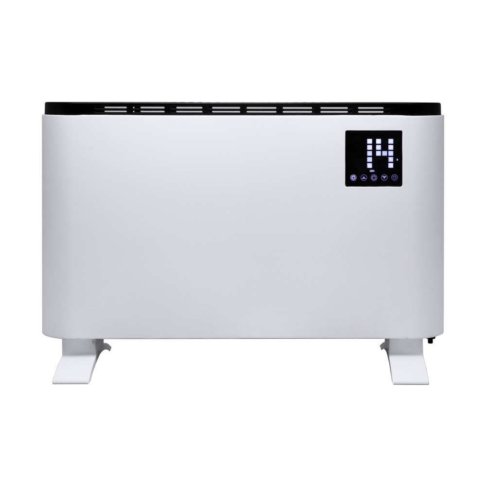 Electric Smart Floor Convector Panel Heater 750 /1250 / 2000 Watt - Adjustable Freestanding Thermostat