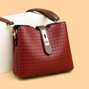 Bolso Bandolera de PU de Alta Calidad, Modelo 2025, con Patrones Geométricos Modernos, Gran Capacidad.505 - Product Image 6