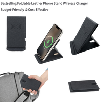 Support de téléphone pliable, étanche et flexible avec chargeur sans fil |   Compatible avec le bureau |   Chargeur sans fil pour téléphones