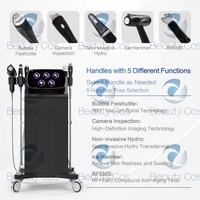 Limpiador Facial Newstyle Skin Scrubber Hydro 5 en 1, Microdermoabrasión, Hidrofacial, Máquina de Limpieza Facial con Vacío, Limpieza Profunda, Cuidado de la Piel