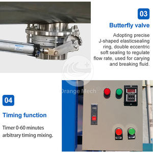 Mélangeur industriel de savon en poudre ORME Machine de mélange de détergent Mélangeur à ruban d'une capacité de 300kg 1000kg à vendre - Product Image 4