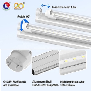 <span class=keywords><strong>Tube</strong></span> LED T8 <span class=keywords><strong>fluorescent</strong></span> à haute efficacité énergétique 9w 15w 18w 22w 4ft 1200mm <span class=keywords><strong>120cm</strong></span> T5 <span class=keywords><strong>Tube</strong></span> lumineux LED en aluminium - Product Image 2
