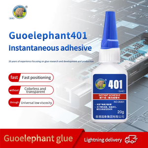 FZR04 GUOELEPHANT 401 Adhesivo Instantáneo de Alta Resistencia, Sellador Acrílico de Guangdong para Trabajos Rápidos y Duraderos en Madera y Transporte - Product Image 2