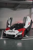 Kit carrosserie avant en fibre de carbone sèche style Senna GTR pour McLaren 720S amélioré