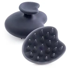 Silicone Hair Scalp Care Massage Shampoo Brush Scalp Stimulating Therapy Stress Relieve Hair Growth Head Massager