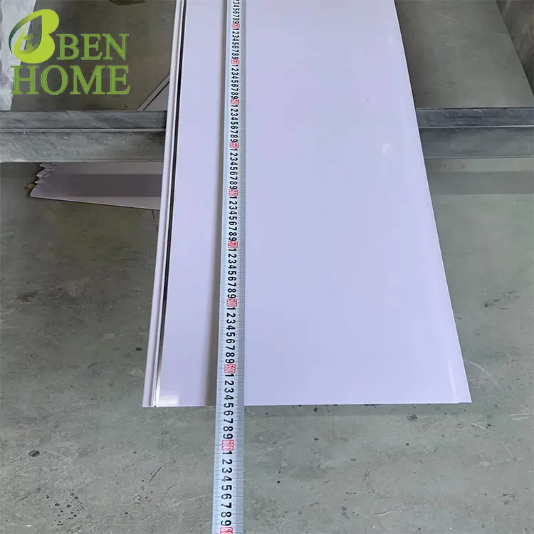 Thiết kế mới phổ biến PVC gạch Trần PVC bảng giá rẻ PVC Panel tường cho trang trí nội thất