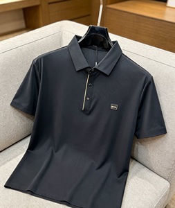 Nueva Camiseta Polo de Algodón Puro para Hombre, Estilo Verano, y Camiseta Deportiva, Ropa Multiusos Casual y de Negocios de Alta Calidad - Product Image 1