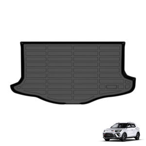 Tapis de coffre de voiture haut de gamme tapis de botte plateau à bagages tapis de vaisselle profond pour <span class=keywords><strong>Ssangyong</strong></span> <span class=keywords><strong>Tivoli</strong></span> 2017-2025 tapis de voiture 3D TPE tous temps - Product Image 1