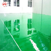 Peinture époxy liquide pour sols d'entrepôt Jinling Factory - Couleurs RAL - Longue durée de vie (8 ans) - Sols intérieurs en béton