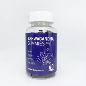 Gommes d'Ashwagandha OEM prix d'usine pour adultes soulagement du stress rehausseur de mémoire cérébrale Gommes Maca Tongkat Ali Ashwagandha - Product Image 3