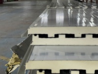 Tuiles de toit en alliage d'aluminium Pu à double couche, modernes, isolantes thermiquement, résistantes au soleil, imperméables, antistatiques, de la marque Great Wall