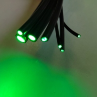 Venta caliente 3mm/5mm Piscina Cable de luz de fibra óptica de plástico