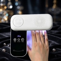 Lampe à ongles UV LED portable 2-en-1 mère-enfant sans fil 2000mAh pour le séchage du gel