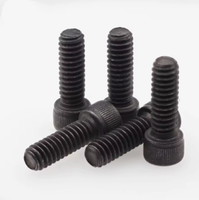 Harga Grosir Baut Kepala Bulat Hexagon Socket Berlapis Seng Kelas 8.8 Warna Hitam untuk Mesin Bordir