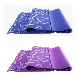 ECO amigável novo Design Fitness personalizado impressão Yoga Mat PVC Yoga Mat para exercício