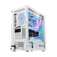 Wholesale Full Tower PC Casing Tempered Glass E-ATX Vertical Custom Logo Computer Case Pc Case
