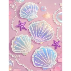 Kit de peinture acrylique DIY XIXI avec cadre, mosaïque artisanale, jouet créatif, cadeau pour le développement de la créativité des enfants - Product Image 6