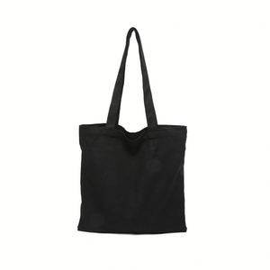 Sacs fourre-tout en toile de coton personnalisés, minimalistes, durables, vierges, polyvalents, recyclés, de haute qualité, pour femmes - Product Image 1
