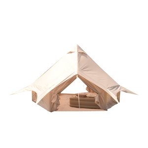 Tente de camping gonflable Yurt, imperméable, coupe-vent, stable, grande tente familiale pour le glamping, abri à structure pneumatique, installation rapide, extérieur, sans poteaux - Product Image 4