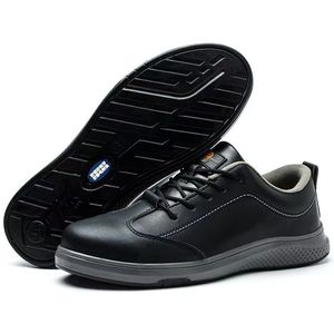 Chaussures de sécurité antistatiques à enfiler, à embout d'acier, basses, pour hommes, pour la fabrication mécanique - Product Image 3