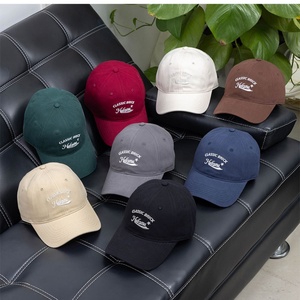 หมวกแก๊ปปักโลโก้ตามสั่ง 6 แผง หมวกกีฬาขายส่ง หมวกเบสบอลผ้าฝ้ายสำหรับทุกเพศ - Product Image 4