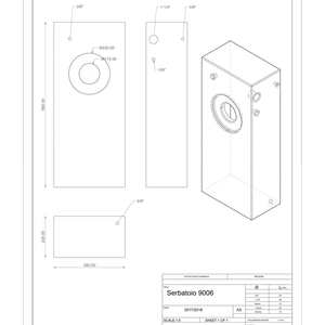 Réservoir d'eau noir en PEHD pour bateaux, camping-cars, caravanes, remorques Air LT 73 - Pièces de camping-car en plastique durable, résistant à la chaleur TEKCNOPLAST - Product Image 3
