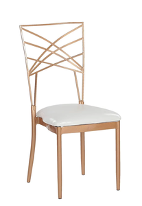 Silla de resina dorada para bodas, eventos, banquetes, hoteles y salas de estar, la más vendida al por mayor. - Product Image 2