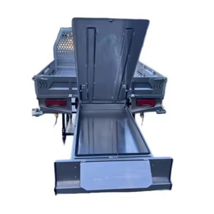 Custom 1800mm Aluminum <b>Dual</b> Ute Tray Lockable Waterproof Lightweight Dustproof Tool Storage Headboard Portable Outdoor Cargo - Product Image 5