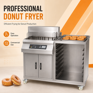 Freidora Eléctrica Profesional <span class=keywords><strong>de</strong></span> Acero Inoxidable con Control Digital <span class=keywords><strong>y</strong></span> Temperatura Ajustable para Uso Comercial, Ideal para Donuts, Nueces <span class=keywords><strong>y</strong></span> Soja - Product Image 6