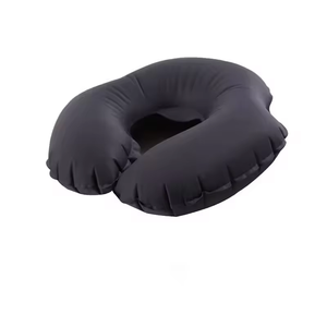 U-Hình bơm hơi du lịch gối văn phòng di động ăn trưa du lịch gối không khí có thể gập lại TPU cổ hỗ trợ đệm dễ dàng để thực hiện - Product Image 3