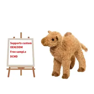CPC özel peluş bebek deve sevimli bebek OEM özel logo deve peluş oyuncak
