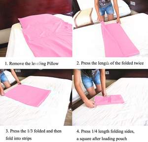 <span class=keywords><strong>Sac</strong></span> <span class=keywords><strong>de</strong></span> couchage doux pour adultes Woqi avec fermeture éclair, lavable, pour le camping en plein air, les voyages - Product Image 4