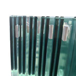 Verre de sécurité feuilleté trempé DF, verre feuilleté trempé PVB transparent sur mesure, <span class=keywords><strong>prix</strong></span> au mètre carré - Product Image 1