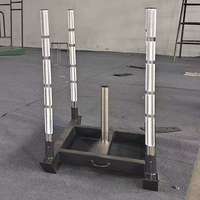 TOPTONS Traîneau commercial à traction pour musculation, équipement de fitness pour musculation et vitesse