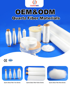 Loại B sợi thạch anh có độ tinh khiết cao cho các ứng dụng cách nhiệt công nghiệp công nghệ cao - Product Image 5