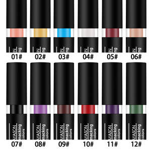 Crea il Tuo <span class=keywords><strong>Rossetto</strong></span> Personalizzato: Colori Scuro, <span class=keywords><strong>Bianco</strong></span>, Nude, Vampiro, Verde Oliva, Nero, Viola, Retrò per Halloween, Cruelty Free - Product Image 6