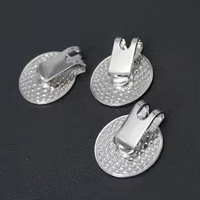 Clip magnétique classique pour chapeau, marqueur de balle de golf en métal, clip pour chapeau, logo personnalisé pris en charge, accessoires de golf