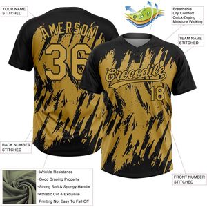 เสื้อซอฟต์บอลคอวีแบบสั่งทำพิเศษ ซับเหงื่อได้ดี เสื้อเบสบอลแบบยูนิเซ็กซ์สำหรับผู้ใหญ่ ดีไซน์แบบซับลิเมชั่น - Product Image 4