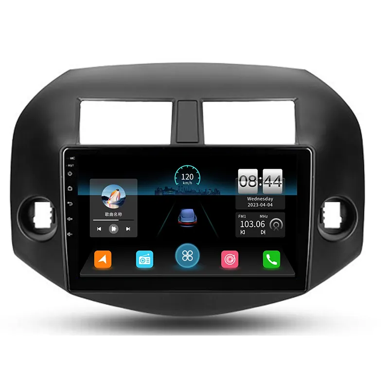 Quad-Core 32GB multimédia stéréo Android Audio écran tactile voiture lecteur automatique Navigation pour Toyota RAV4 3 XA30 2005-2013