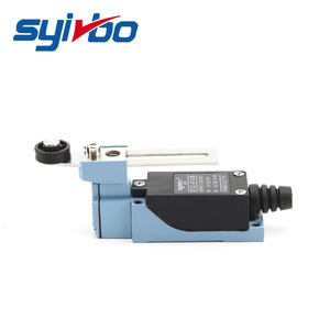 TZ-8108มือจับรีเซ็ทชั่วขณะแบบสัมผัสสีเงินแบบหมุนปรับได้คันโยกลูกกลิ้งสวิตช์จำกัดแขนสีเงิน - Product Image 1