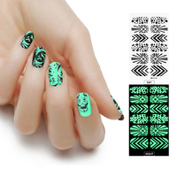 Halloween Nail Art Stickers Spider Web Vleermuis Of Vrouwen Meisjes Kids Diy Nail Design